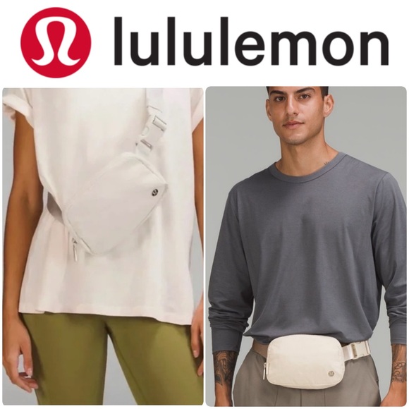 lululemon athletica Handbags - Lululemon Everywhere Belt Bag • White Opal • Crossbody Fanny Pack